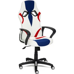 

Chair tetchair runner leather/Deputy/fabric white/blue/red 36-01/10/08