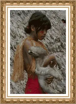 

CROSS STITCH KIT PANDATHREAD Ethnic and Tribes 1737