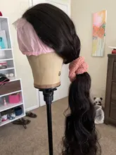 Body Wave-pelucas de encaje con cierre para mujer, pelucas de cabello humano ondulado peruano, ISEE Hair 180% de densidad, pelucas de cabello humano con cierre de encaje