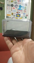 Estuche de exposición acrílico a prueba de polvo para niños, soporte de almacenamiento transparente para coche modelo 2021, caja de almacenamiento de juguetes, regalo, novedad de 1/64