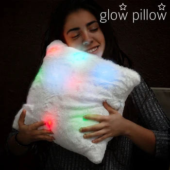 

LED Lighted Glow Pillow