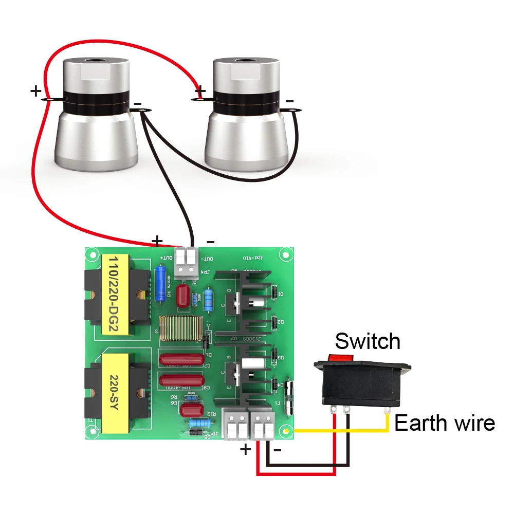 AC 100W 40KHZ Ultrasonic Cleaning Power Driver Board With, 42 OFF