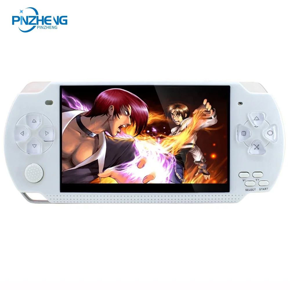 

PINZHENG Handheld Game Console 4.3 Inch Screen Mp4 Player MP5 Game Player Real 8GB Support 8/32/128bit Games Camera Video E-book