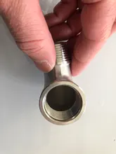 Female x Male Street Elbow Threaded Pipe Fitting Stainless Steel 304 BSP