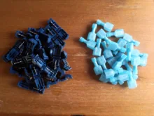 Snap Splice Cable-Connectors Lock Wire-Terminal Crimp-Wire Quick-Electrical 50pcs Waterproof