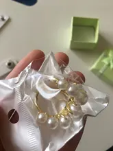 Fashion Big Geometric Pearl Paved Rings For Women 2021 New Jewelry Personality Statement