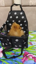 Bolsa de seguridad para perros, para el asiento del coche, impermeable, plegable, para transporte con seguridad de gatos y perros pequeños