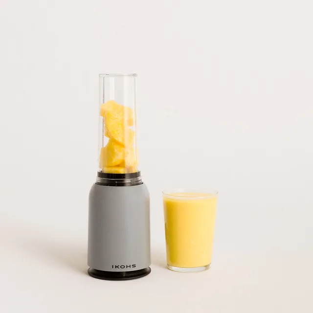 CREATE - MOI SLIM, tumbler mixer with stainless steel electric grinder, 234W 0,4L jug, BPA free, portable Gray