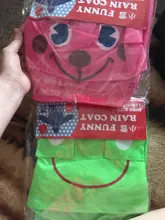 Waterproof Kids Raincoat Children Cartoon 1pcs for Student Animal-Style