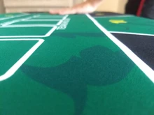 Tablecloth Poker-Accessory Board-Game Rubber Texas-Holdem Casino with Flower-Pattern