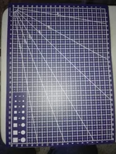 Alfombrilla de corte autocurativa de líneas de rejilla A4, 30x22cm, tarjeta artesanal, tabla de papel de tela de cuero, novedad