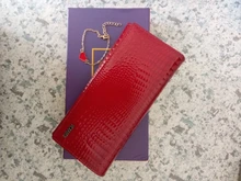 Billeteras de piel auténtica para mujer, cartera larga con doble cremallera, bolso de mano tipo monedero, monedero, VK-AE501