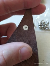 Studs DIY Belt Screw-Rivets Nail-Buckles Spikes-Decor Monk Metal Head Crafts Round Watchband