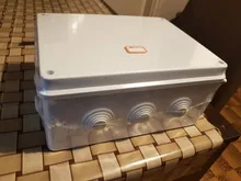 Power-Box Junction-Box Abs-Plastic Waterproof Outdoor Shell-Connection-Cable Indoor-Wire