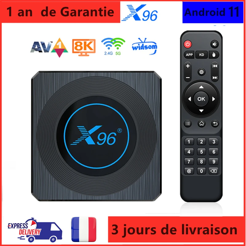 Приставка Смарт-ТВ X96 X4 4 + 64 ГБ 8K m3u Android 11 |