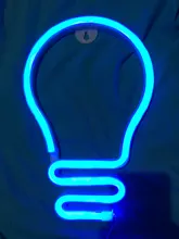 Wall-Lamp Art-Decorative-Lights Neon-Sign Holiday-Lighting LED Plastic Xmas-Party Baby