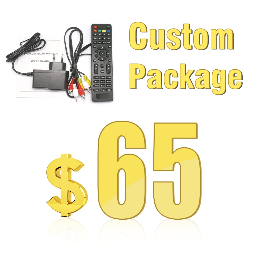 

TVPAO BOXPUT Custom Payment Box for 65 to 300 Fixed Amount Package DVB-S2 Receiver