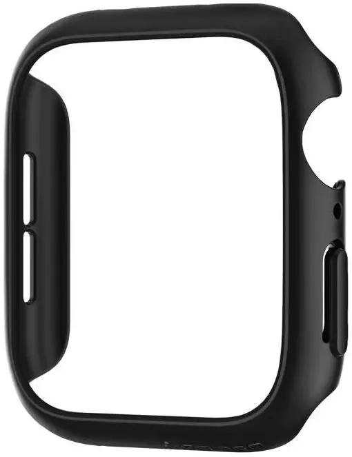 Чехол Spigen Thin Fit (062CS24474) для Apple Watch Series 4 44 mm (Black)|Бамперы| |