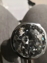 Hook Bathroom-Accessory-Hanger Wall-Clothes Crystal Copper-Material Brass Antique Rack