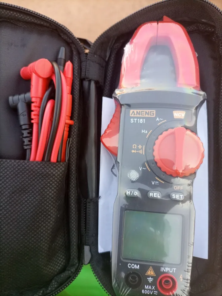Отзыв о товаре ANENG ST181 токовые клещи DCAC тик ток клещи мультиметр мультиметр с клещами  4000 отсчетов тестер клещи токовые цифровой мультиметр Амперметр Тест напряжения er  усилитель Гц Емкость NCV Ом Тест токоизмеритель клещи от пользователя B***e