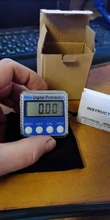 Mini transportador Digital de 360 °, goniómetro electrónico de alta precisión, inclinómetro, medidor de ángulo de nivel Digital, caja de medición de ángulo