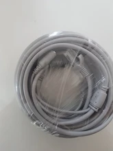 ANPWOO 5M/10M/20M/30M opcional, 2,1mm/5,5mm jack RJ45 + DC de extensión Ethernet Cable CCTV para cámaras IP sistema NVR