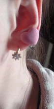 Pendientes con forma de corazón y estrella para niñas, aretes de perlas encantadoras sin orificio de oreja, Clip, 1 par