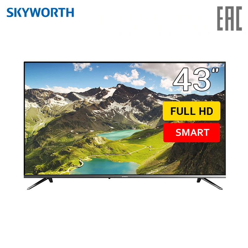 Телевизор 43" Skyworth 43E20S FullHD Smart TV