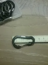 Carabiner-Clips Acessories Multi-Tool Cc1-Steel Small Booms Fishing Outdoor Camping 6pcs