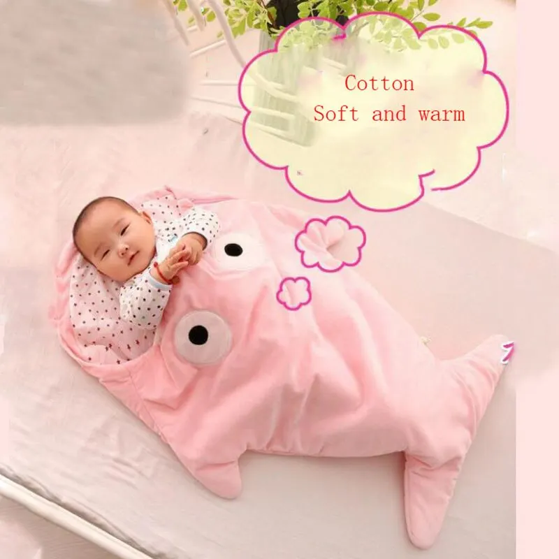 Newborn Baby Sleeping Bag Cotton Swaddle Wrap Warm Winter Baby Items Newborn Envelop