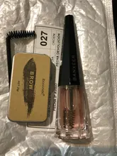 BANXEER-Gel para Estilismo de cejas, jabón para esculpir cejas, resistente al agua, conjunto de cera transparente para cejas, estilismo de cejas de larga duración