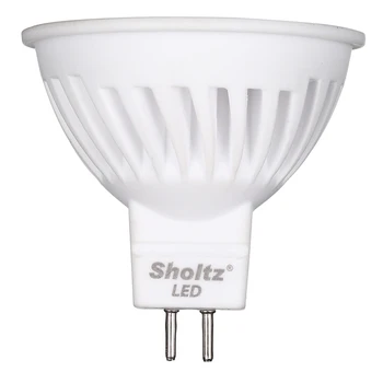 安い 電球led Sholtz 11ワットGU5.3リフレクターMR16 2700 3000kウォームライト220-240 Vセラミック/プラスチック