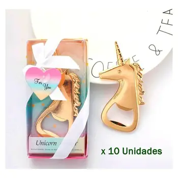 

Pack 10 Opener Unicorn in Cash Box. Detail Weddings Holy Communion Christening