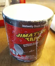 Cinta impermeable de fibra súper fuerte para detener fugas, cinta de reparación de rendimiento, tap150 x 10cm, 1,5 M, tubo de PE de PVC, etc.