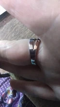Huitan-anillo cruzado en forma de X de dos tonos para mujer, joyería de moda de boda, sortijas grandes y modernas de piedra CZ deslumbrantes