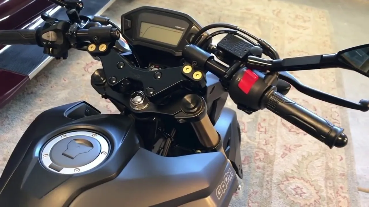 New Motorcycle Handle Bar System for Honda MSX125 Handlebar Lower Sport Kit set 