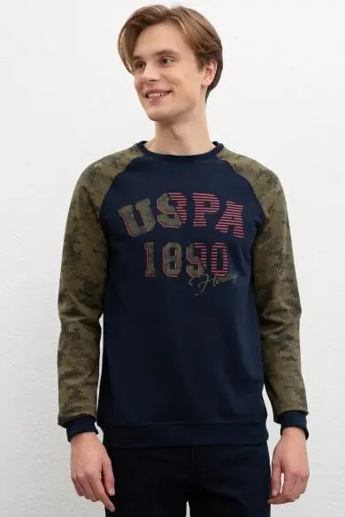 U.S. POLO ASSN. Военно-морской флот Обычная Толстовка