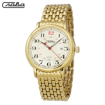 

Quartz wrist watch Slava Tradition 1419709/2115-100