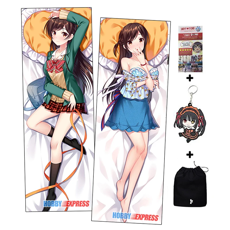 Хобби Express Chizuru Ichinose Прокат девушка Dakimakura японский отаку Waifu обниматься тела Чехол