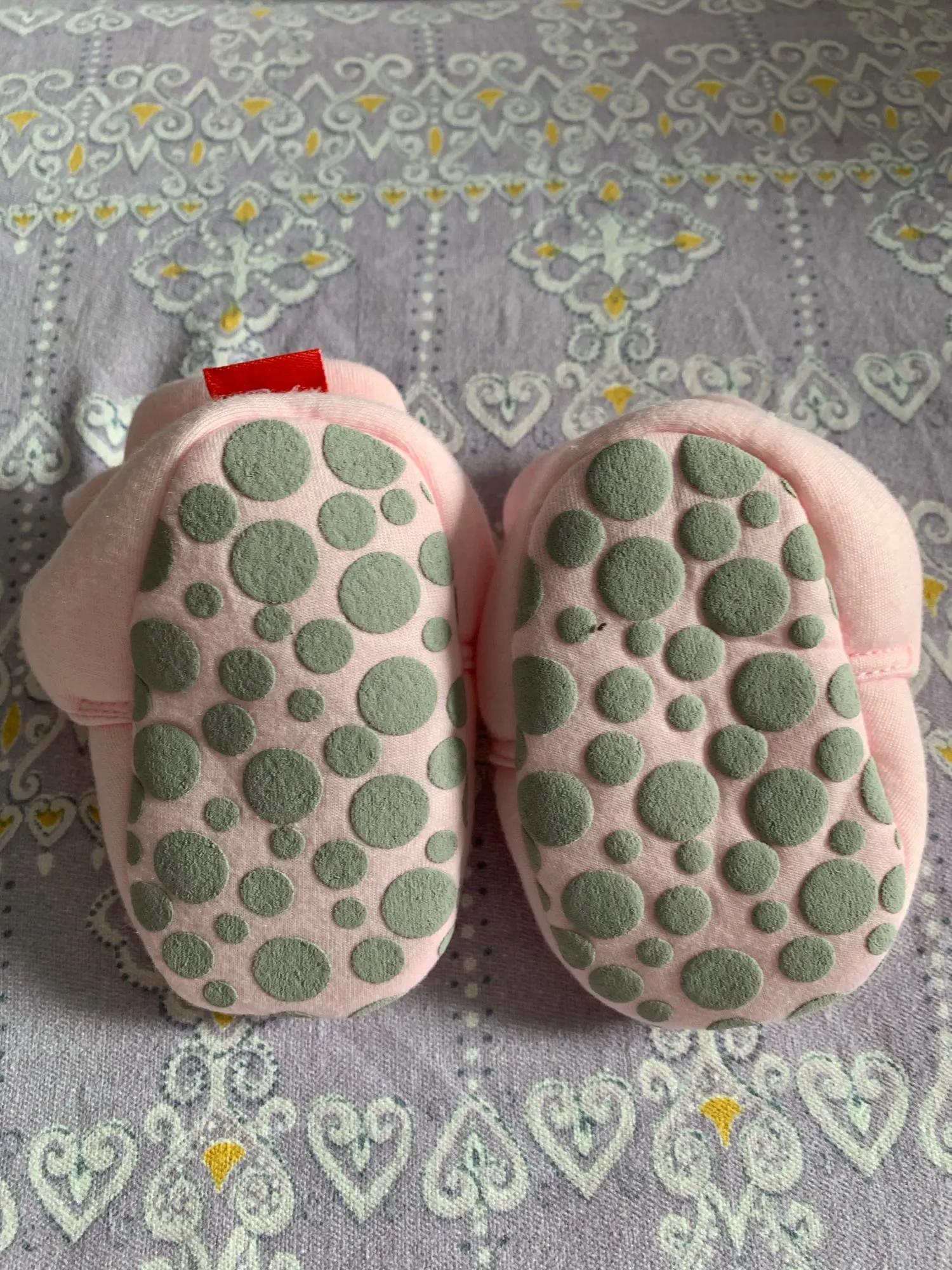 Newborn Baby Socks Shoes Boy Girl Star Toddler First Walkers Booties Cotton Comfort Soft Anti-slip Warm Infant Crib Shoes photo review
