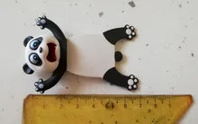 Marcapáginas 3D de dibujos de animales animados para estudiante, material original lindo y divertido de PVC, papelería escolar, regalo para niños