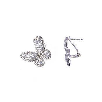 

Silver butterfly earrings