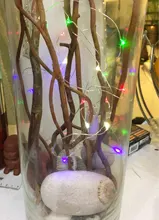Fairy-Lights Decorative Garland Party-Lamp Wine-Bottle Wedding Garden Rechargeable LED
