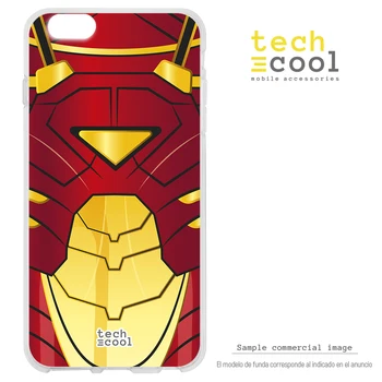 

FunnyTech®Silicone Case for Samsung Galaxy A5 2017 L Design Iron Man costume vers.1