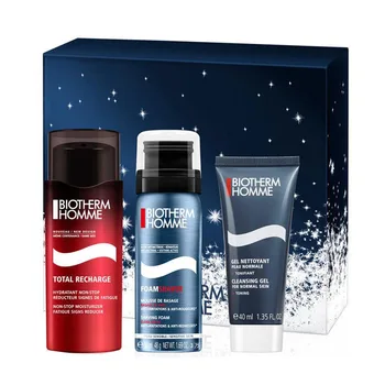 

BIOTHERM OUTRIGHT RECHARGE MOISTURIZER + SHAVING FOAM 50ML + CLEANSING GEL 40ML