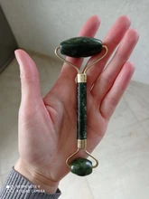 Cara Natural masajeador Guasha Jade rodillo raspador de herramientas de cuidado para la piel Facial de masaje Microniddle limpiador Facial cuidado de la piel