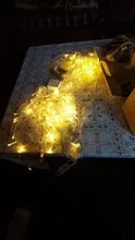 Outdoor Decoration Garland-Light Icicle-String-Lights Led Curtain Droop Wedding-Party
