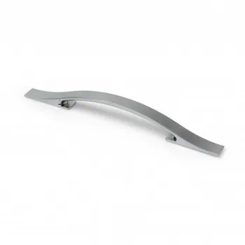 

Box with 10 handles contemporary style made of Zamak chrome Finish Matte and 128 mm distance between pun
