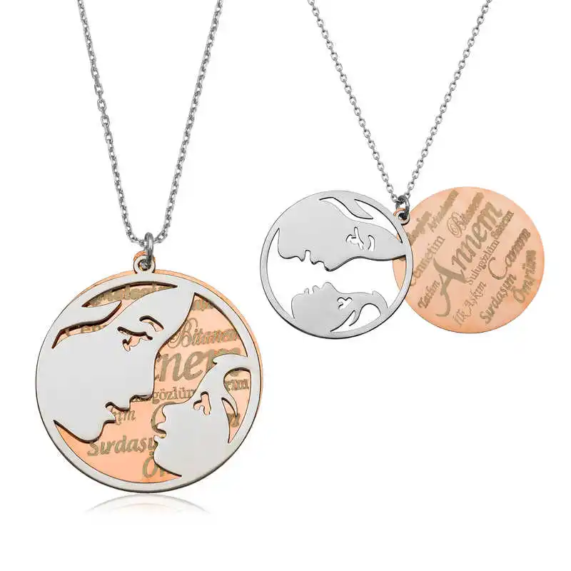 

Armagano 100% 925 Sterling Silver Mothers Special Necklace Quality and Original Women Amulets