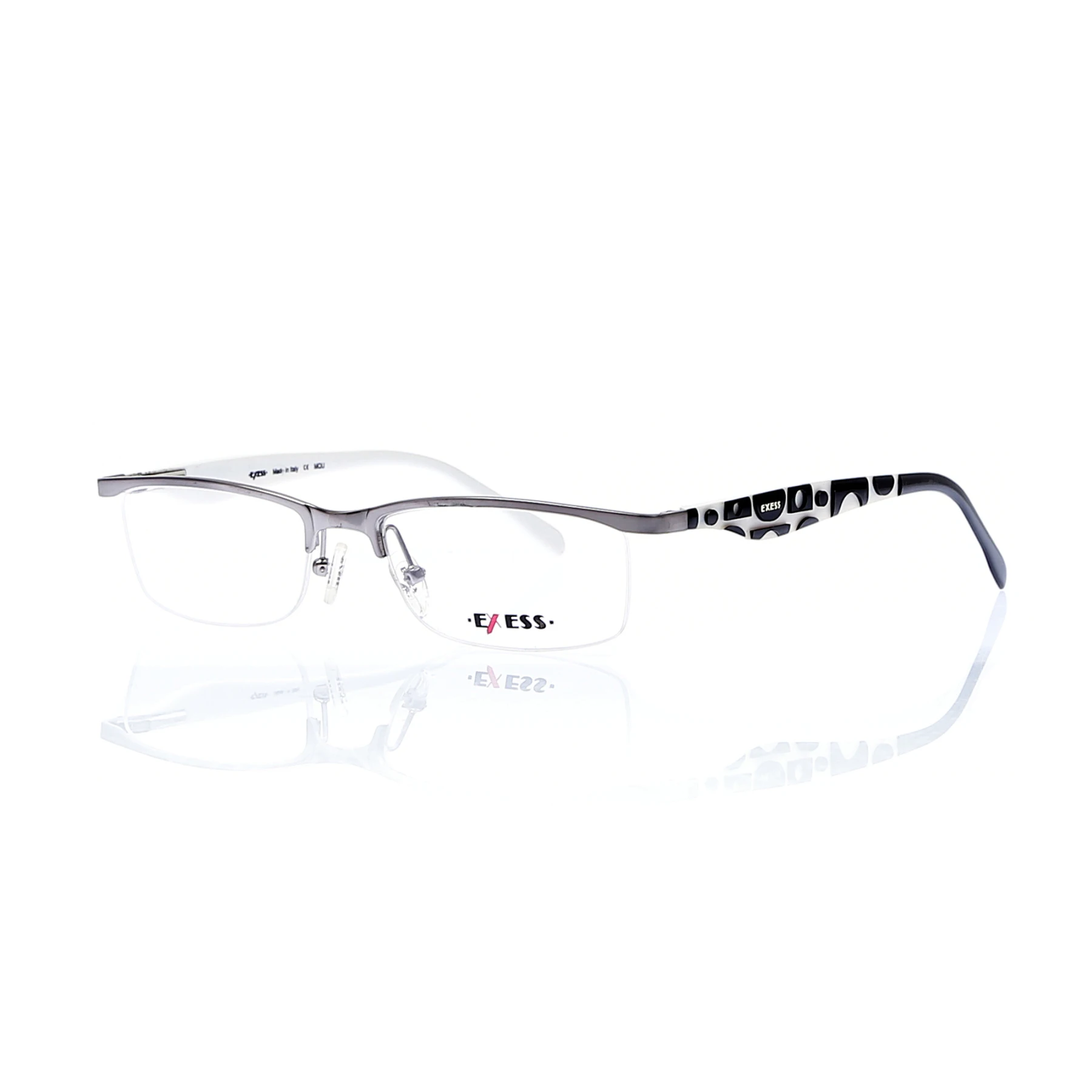 

Markamilla Women Reading Glasses Frame Demo Glasses Eyewear Transparent High Quality WomenExess E 3183 6199